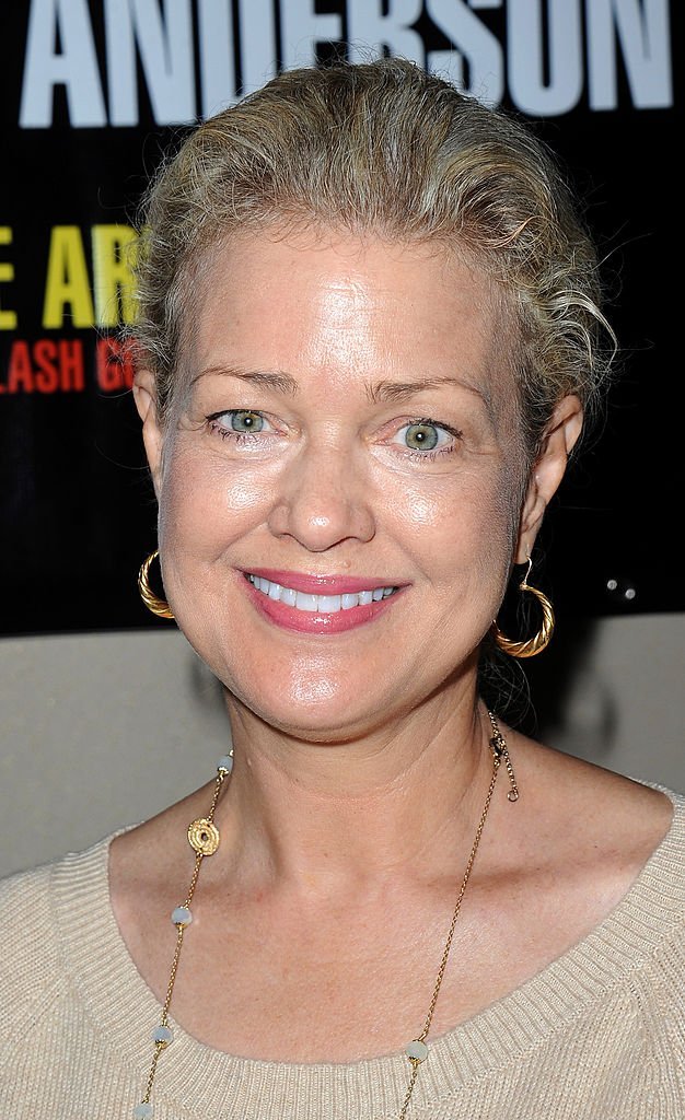 Melody Anderson le 12 avril 2014 à Los Angeles. l Source : Getty Images
