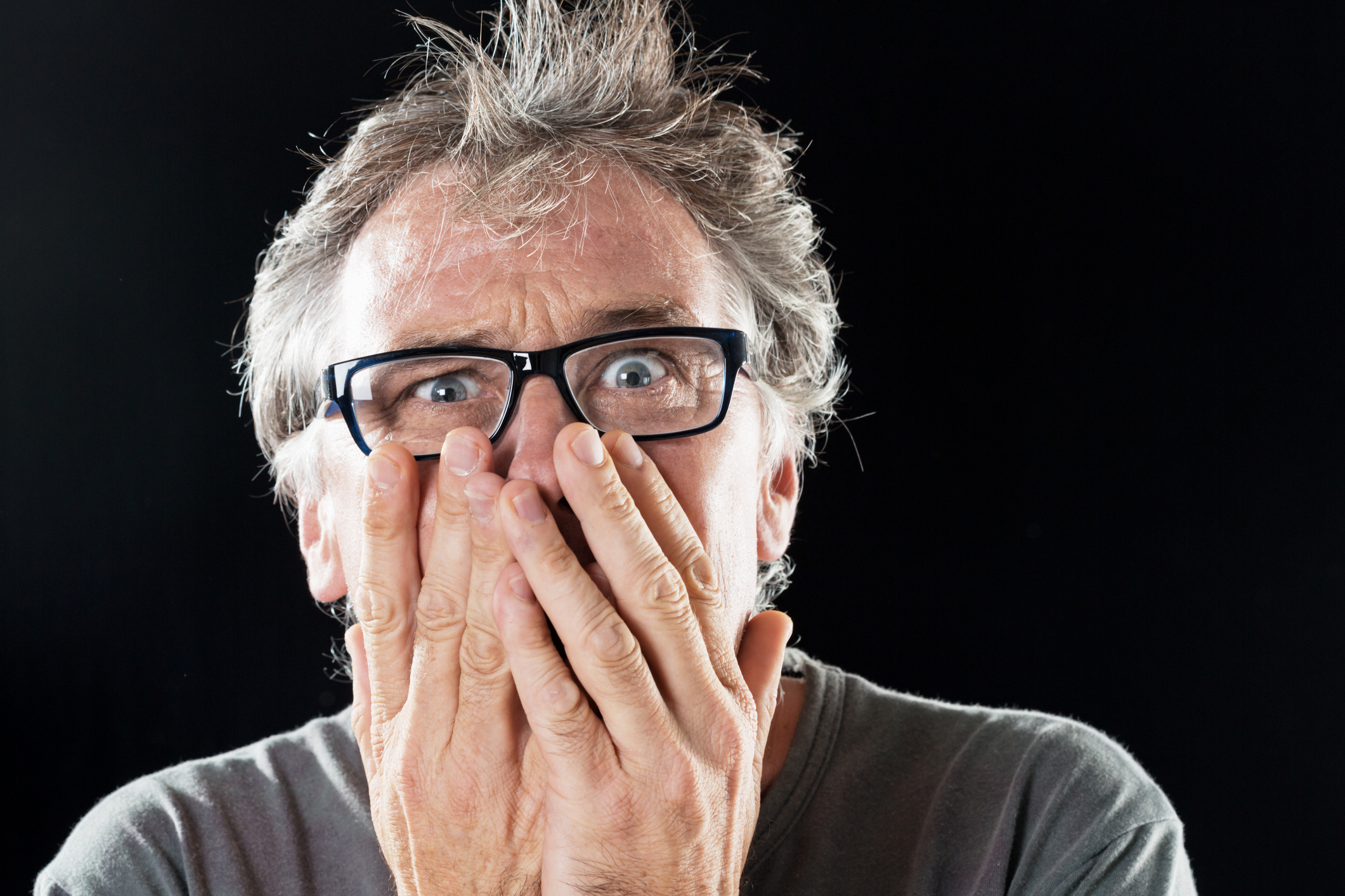 Un homme âgé choqué | Source : Getty Images