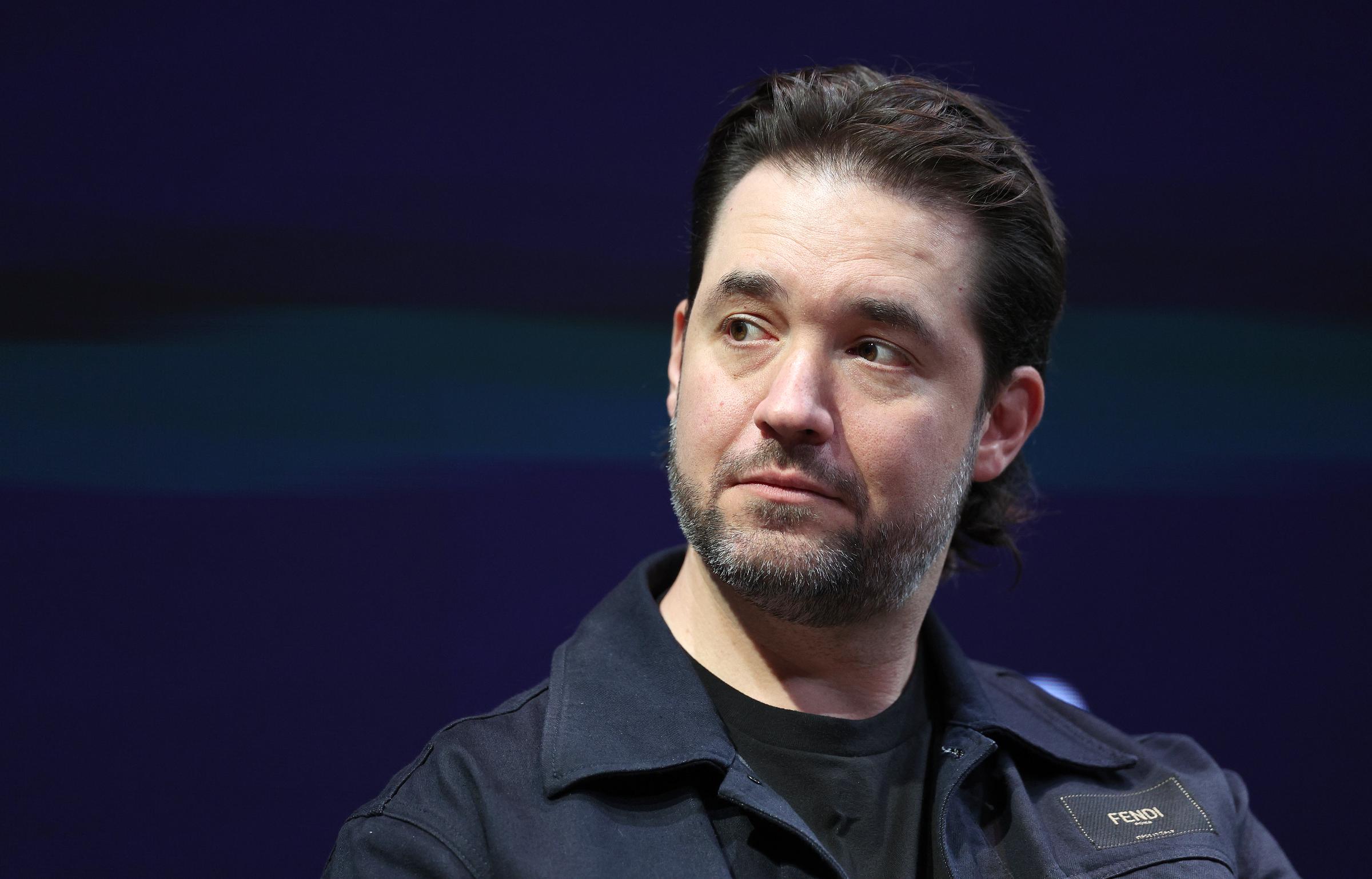 Alexis Ohanian, lors du sommet de l'entreprise des femmes sportives à Chelsea Factory, le 23 avril 2024, à New York. | Source : Getty Images