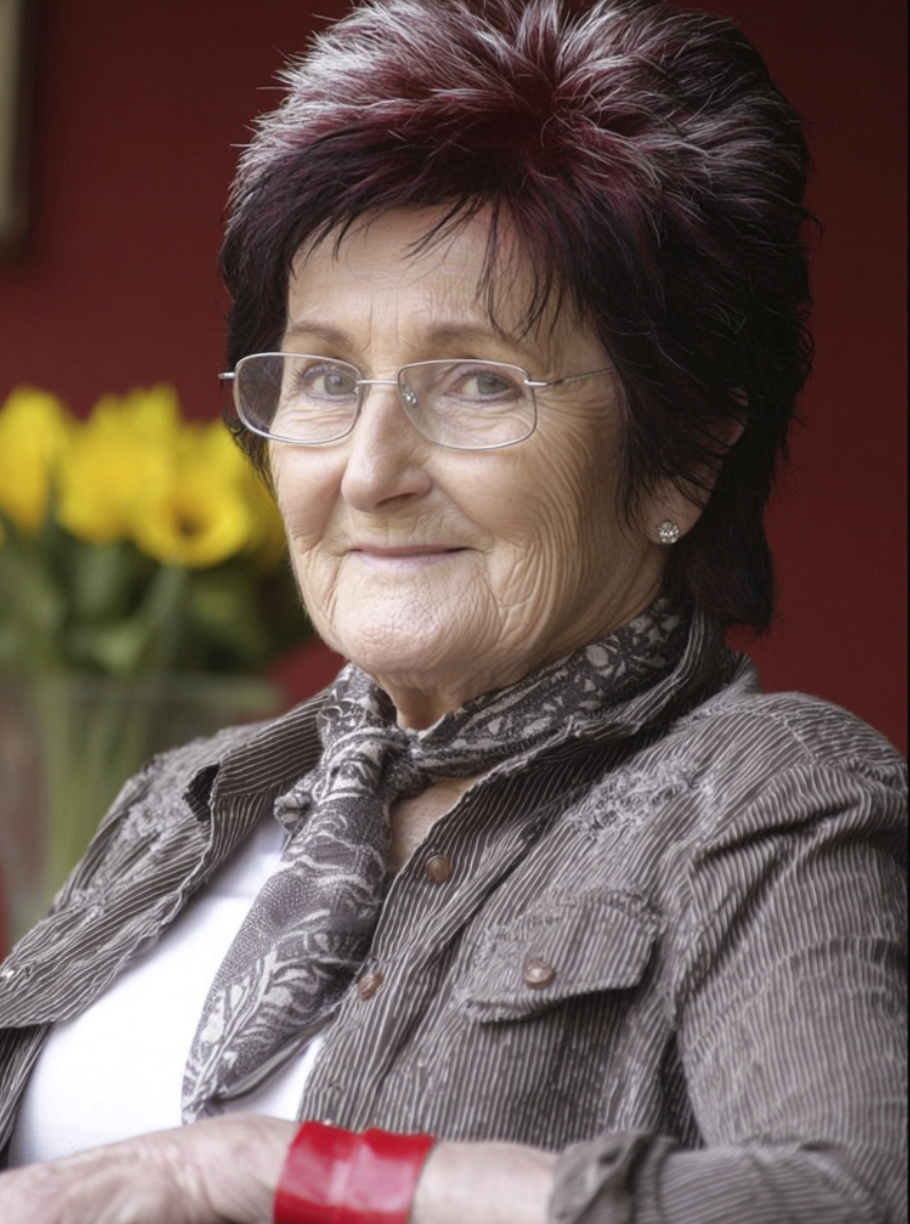 Sharon Osbourne via AI | Source : Midjourney