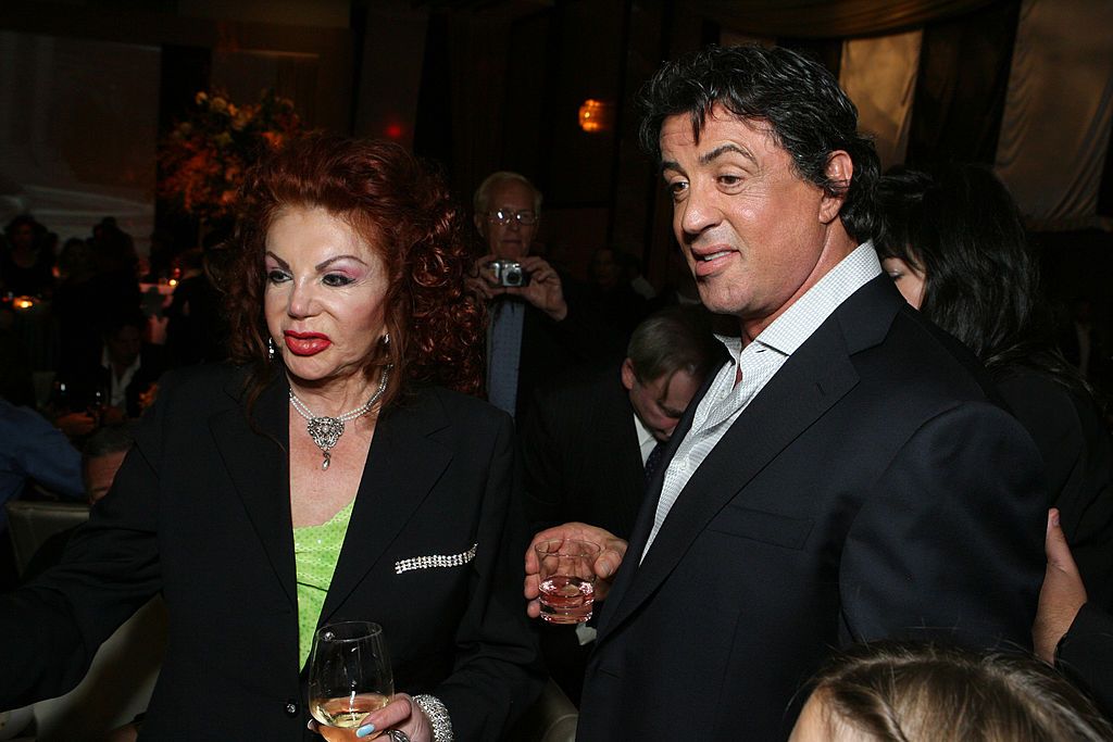 Sylvester Stallone et sa mère Jackie Stallone | Photo : Getty Images
