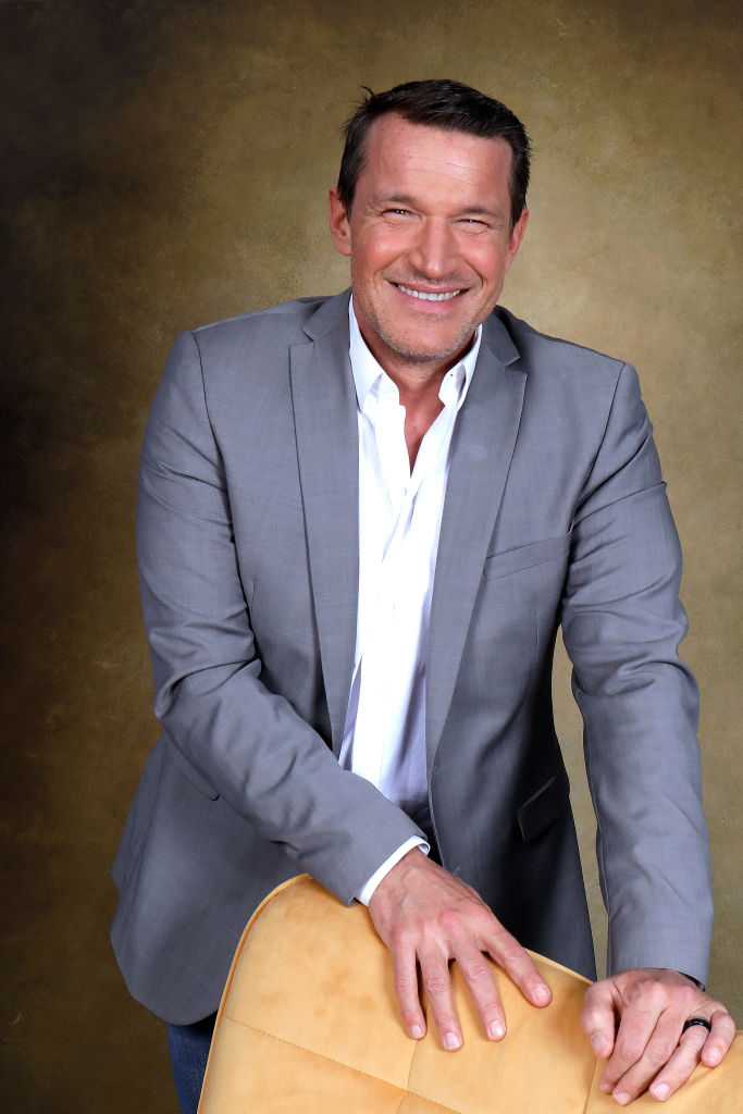 L’animateur de télévision Benjamin Castaldi pose lors d’une séance photo à Paris, en France, le 09/03/2021 I Source : Getty Images