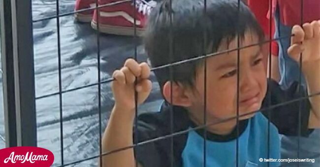 La vérité sur l'image d'un enfant "immigrant" dans une cage est devenue virale sur les réseaux sociaux