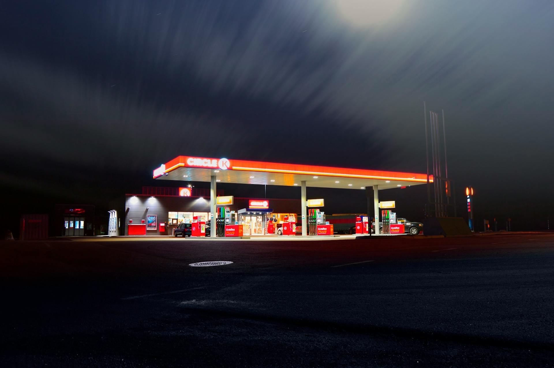 Une station-service | Source : Pexels