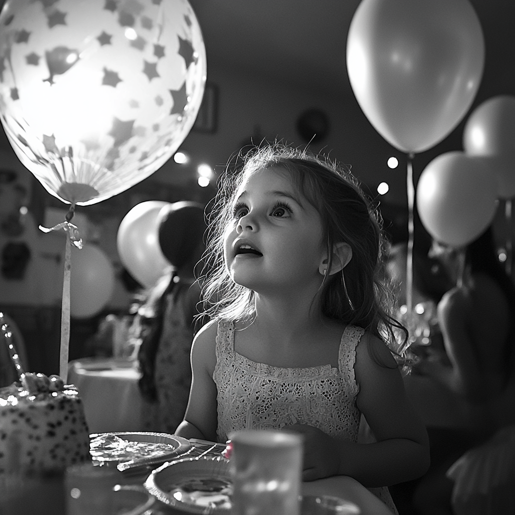 A surprise party for a little girl | Source: Midjourney