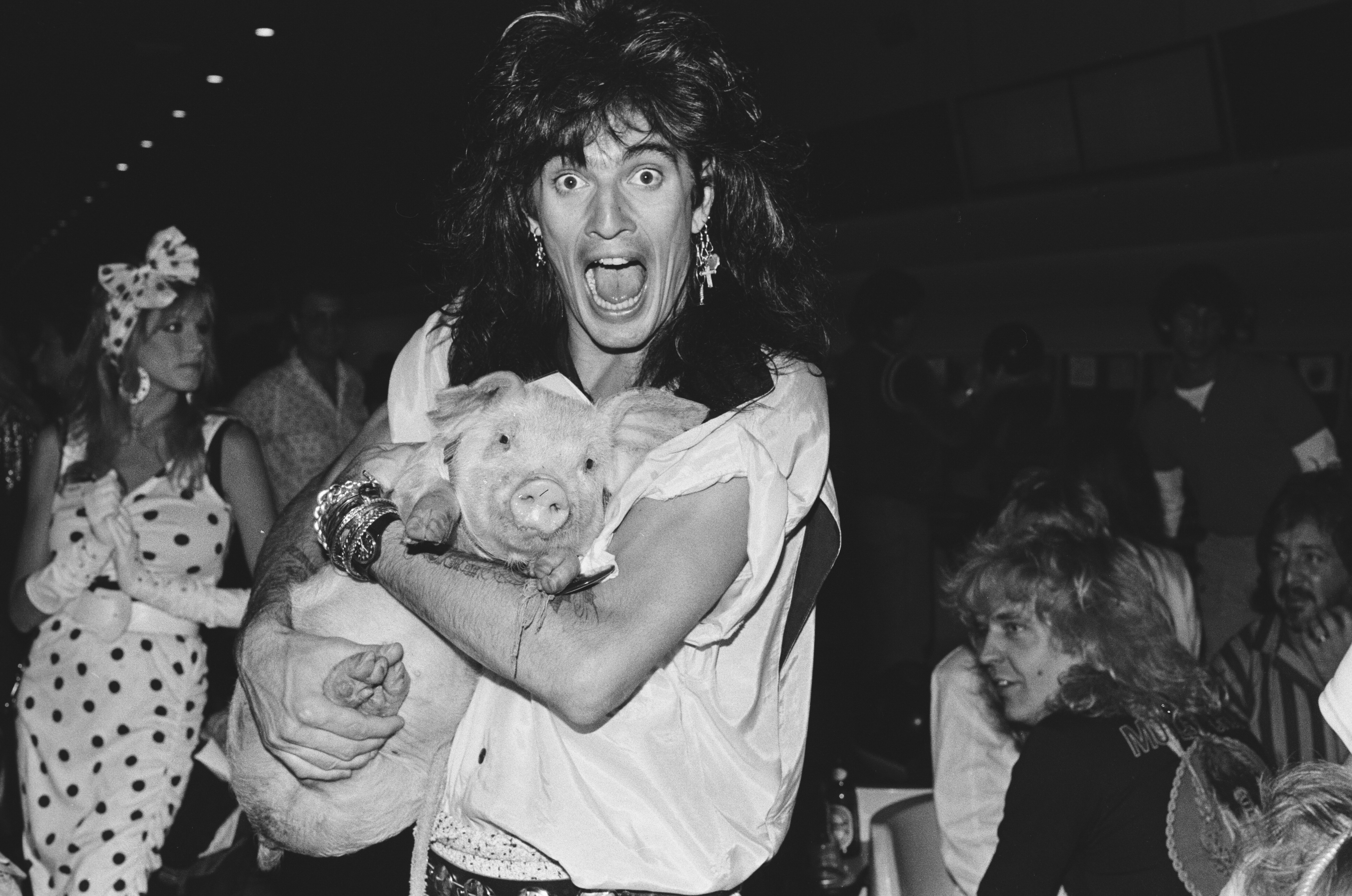 Tommy Lee de Mötley Crüe photographié vers 1985 | Source : Getty Images