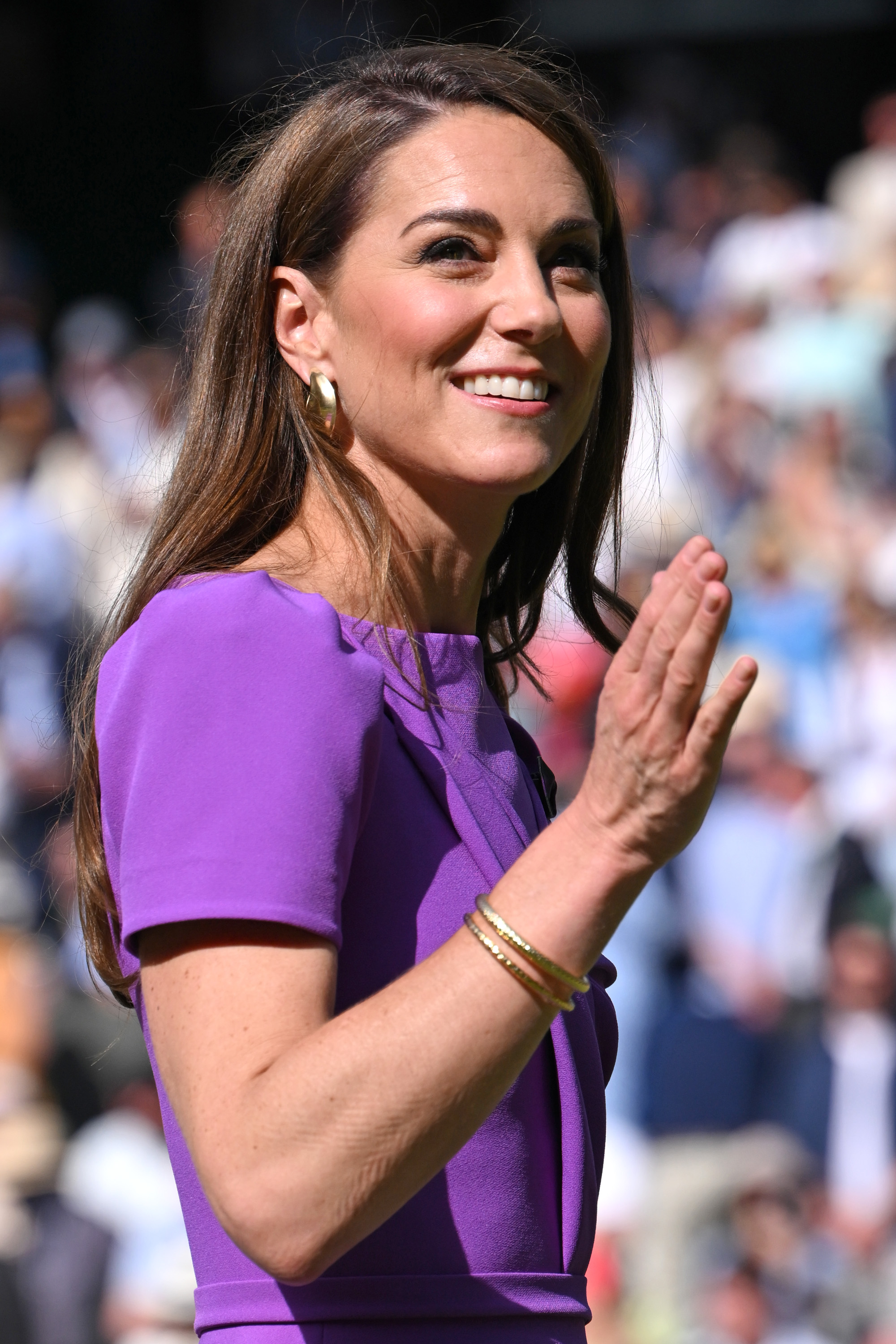 Kate Middleton au All England Lawn Tennis and Croquet Club le 14 juillet 2024, à Londres, en Angleterre. | Source : Getty Images