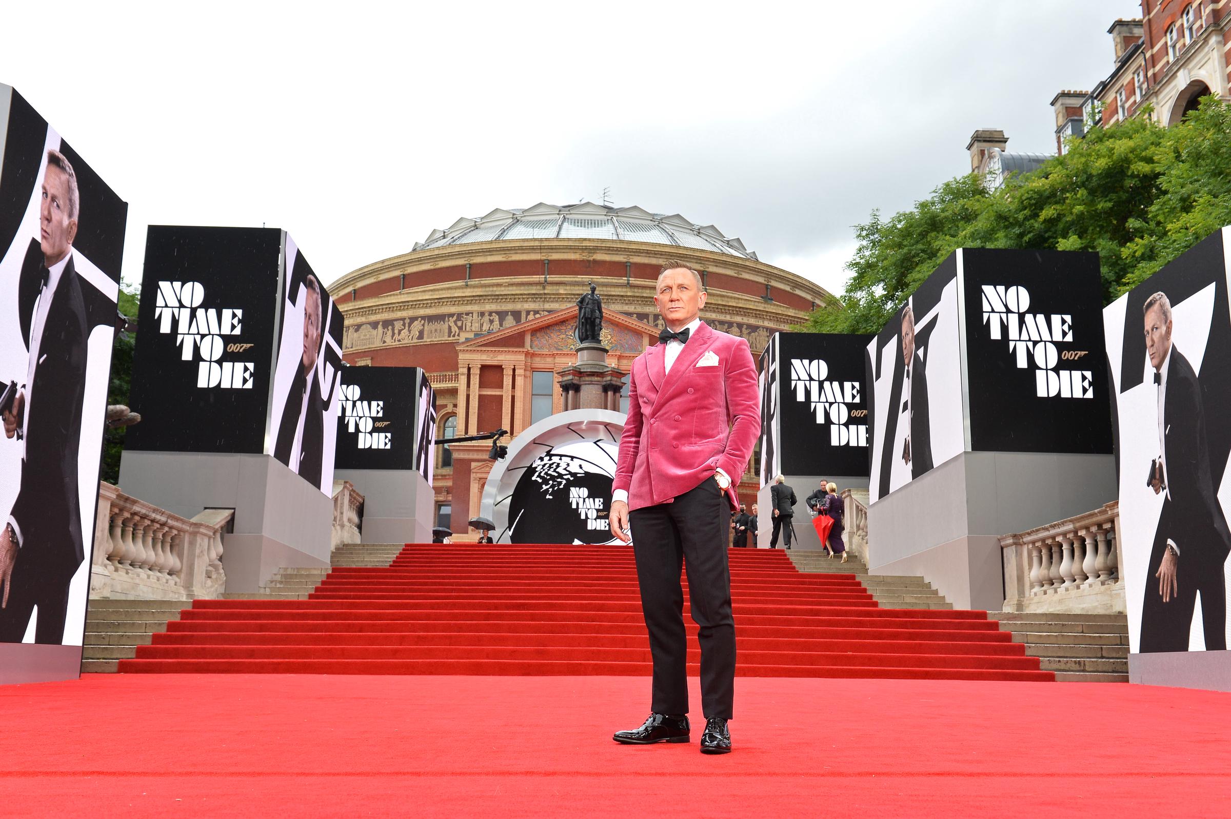 Daniel Craig le 28 septembre 2021, à Londres, en Angleterre | Source : Getty Images