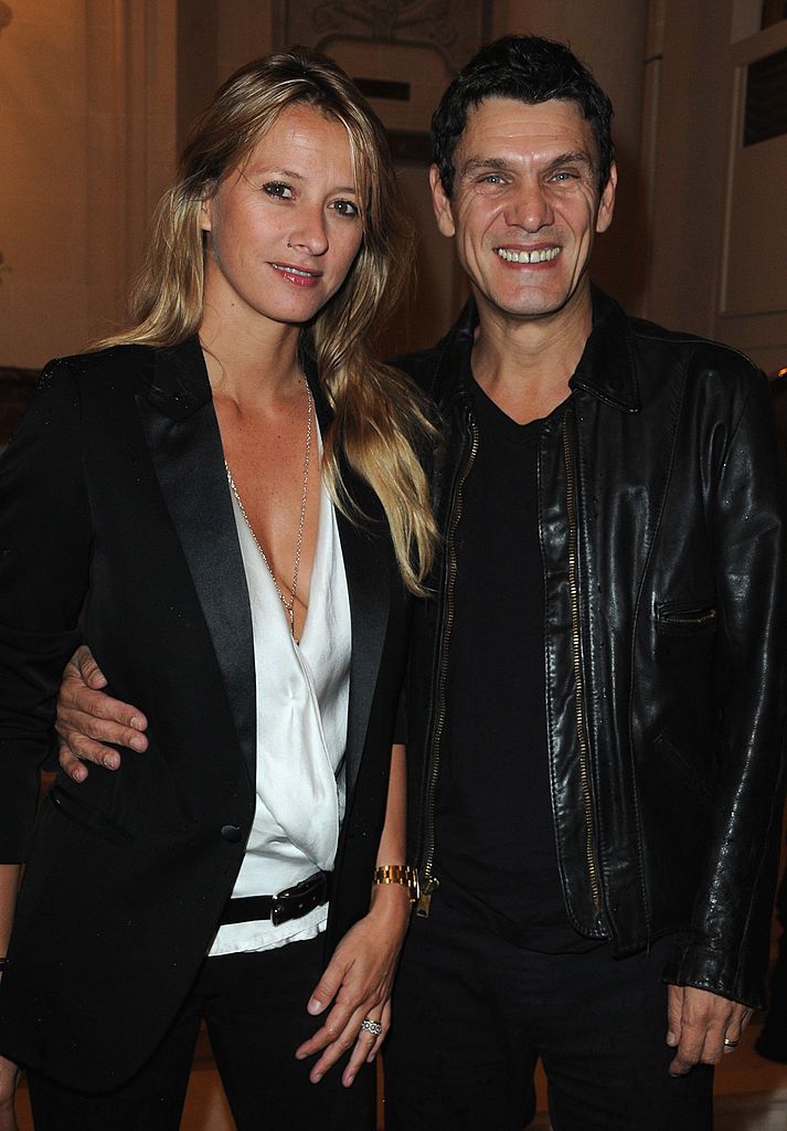 Marc Lavoine et sa femme | Photo : Getty Images.