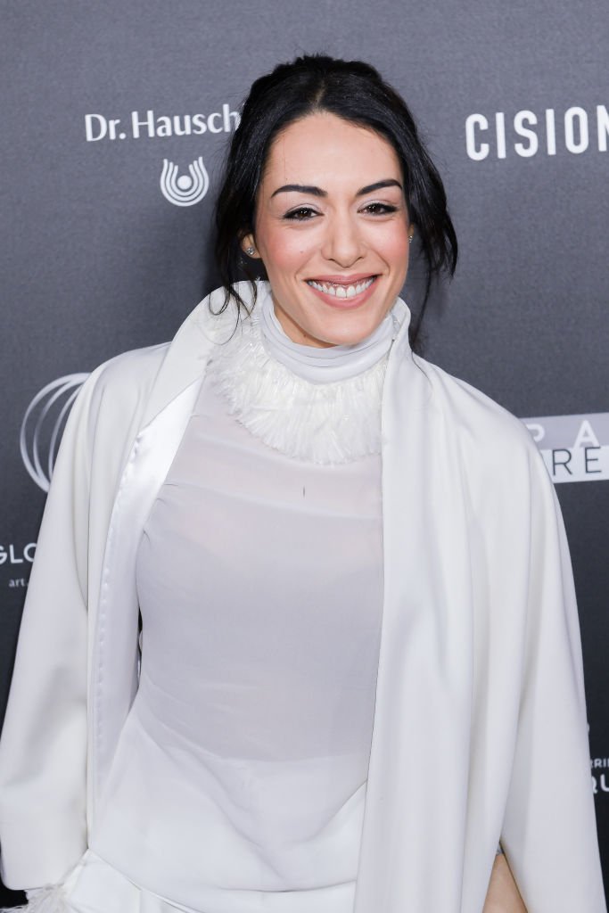 Sofia Essaïdi avec un magnifique sourire / Source : Getty Images
