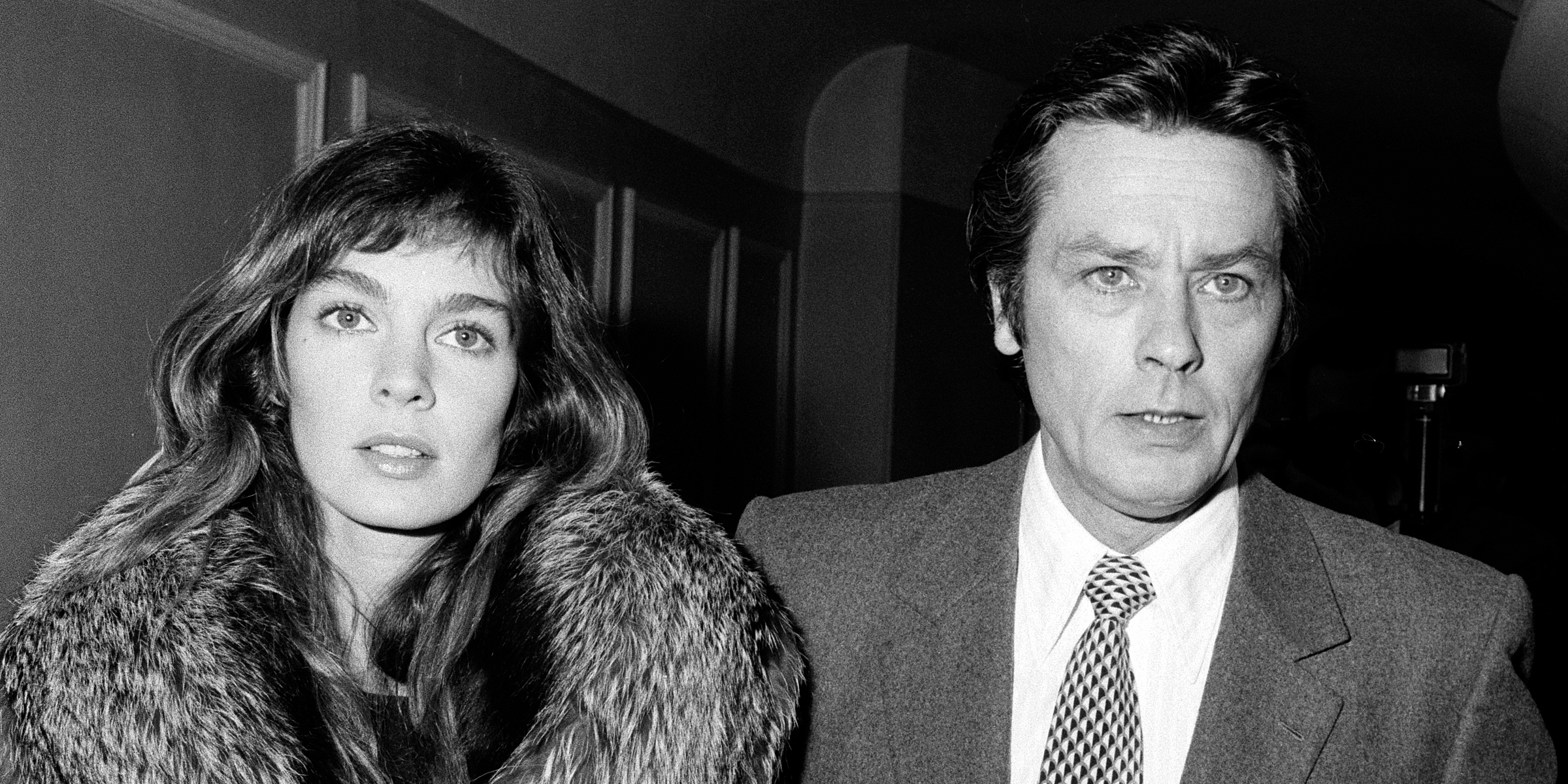 Alain Delon et Anne Parillaud I Source : Getty Images