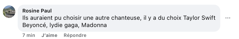 Commentaire d'un internaute I Source : https://www.facebook.com/parismatchmag/posts/pfbid05tcpRmHigXd8sNtvdAEDpQZUf7gofq77PJfANgsqmSka1XShY3YCxhXN1buwpoDyl