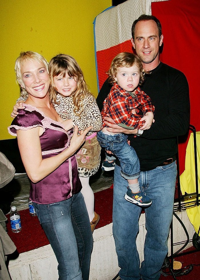 Christopher et sa famille, sa femme Sherman, ses enfants Sophia et Dante. | Photo : Getty Images