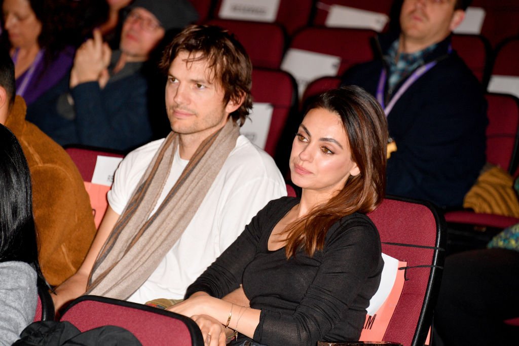 Ashton Kutcher et Mila Kunis assistent au Festival du film Sundance 2020 - Première de "Four Good Days" à l'Eccles Center Theatre le 25 janvier 2020. | Photo : Getty Images