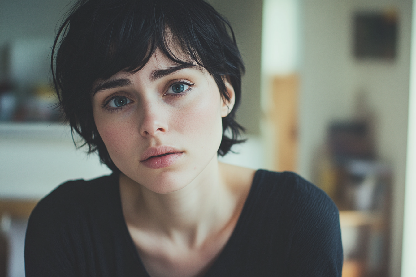 Une femme triste | Source : Midjourney