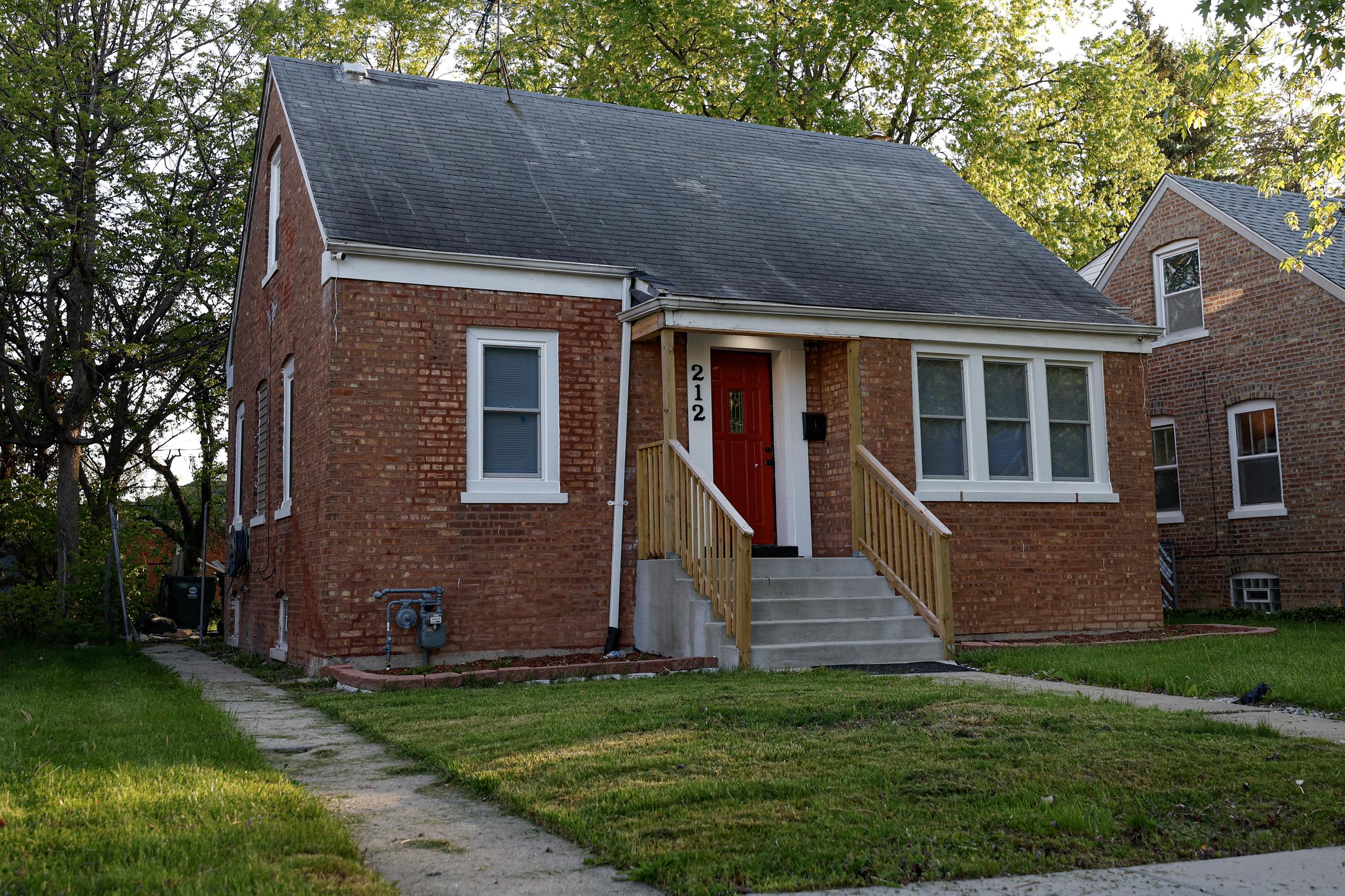 La maison d'enfance du nouveau pape Léon XIV à Dolton, dans l'Illinois. | Source : Getty Images