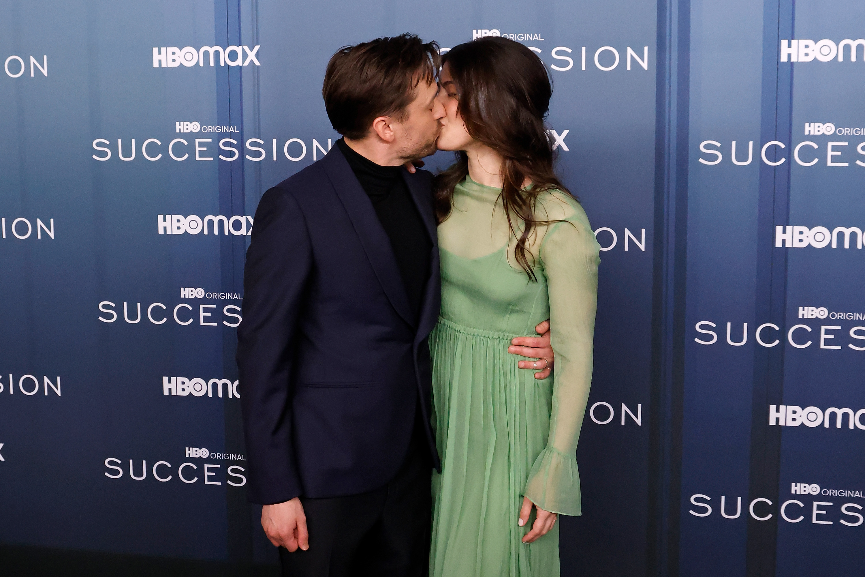Kieran Culkin et sa femme Jazz Charton assistent à la première de la saison 4 de "Succession" le 20 mars 2023 à New York | Source : Getty Images