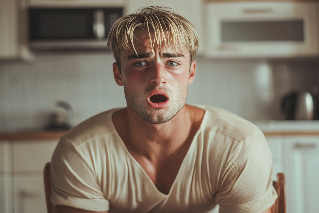 Un homme choqué | Source : Midjourney