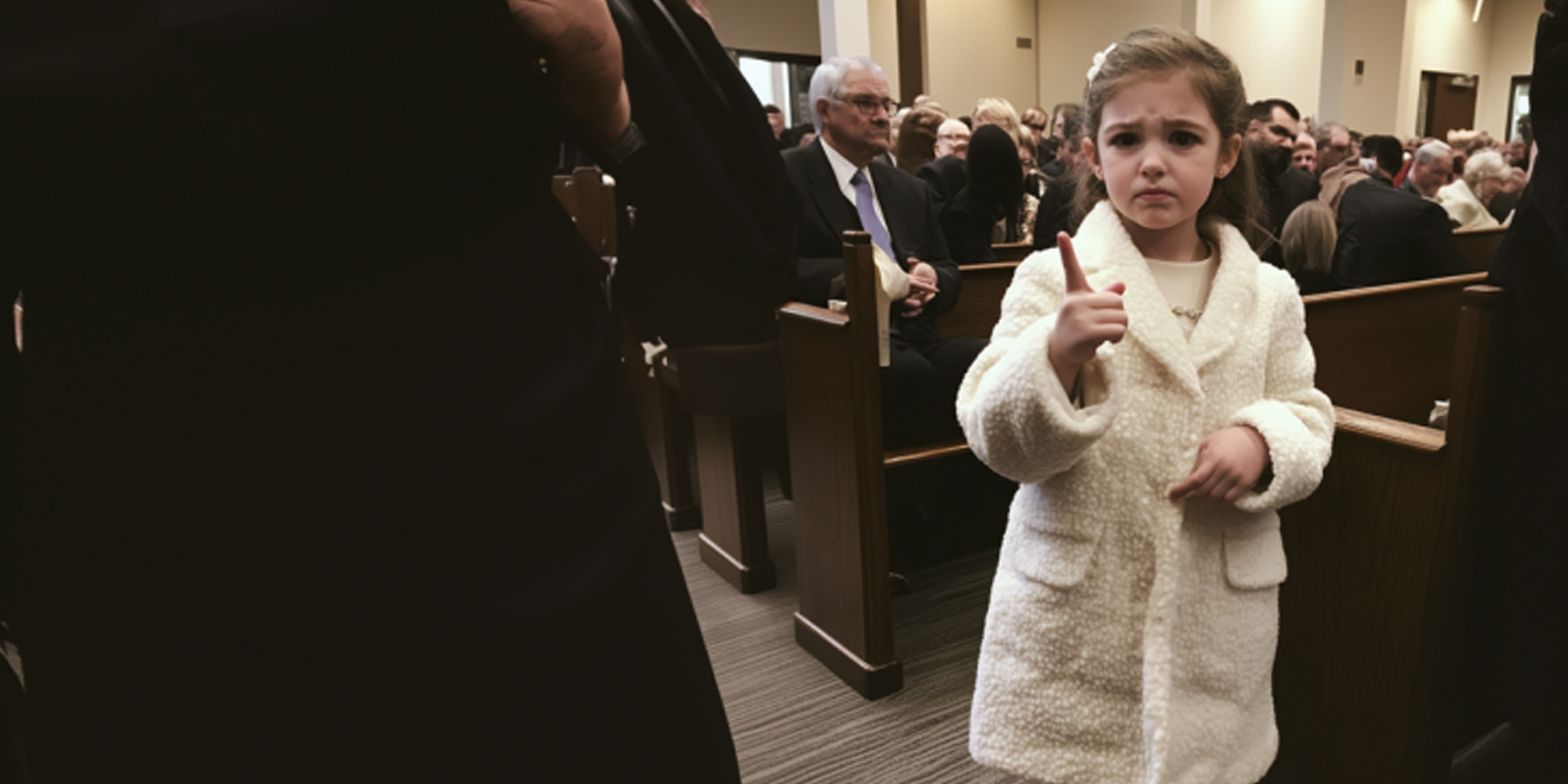 Une petite fille qui pointe du doigt | Source : AmoMama