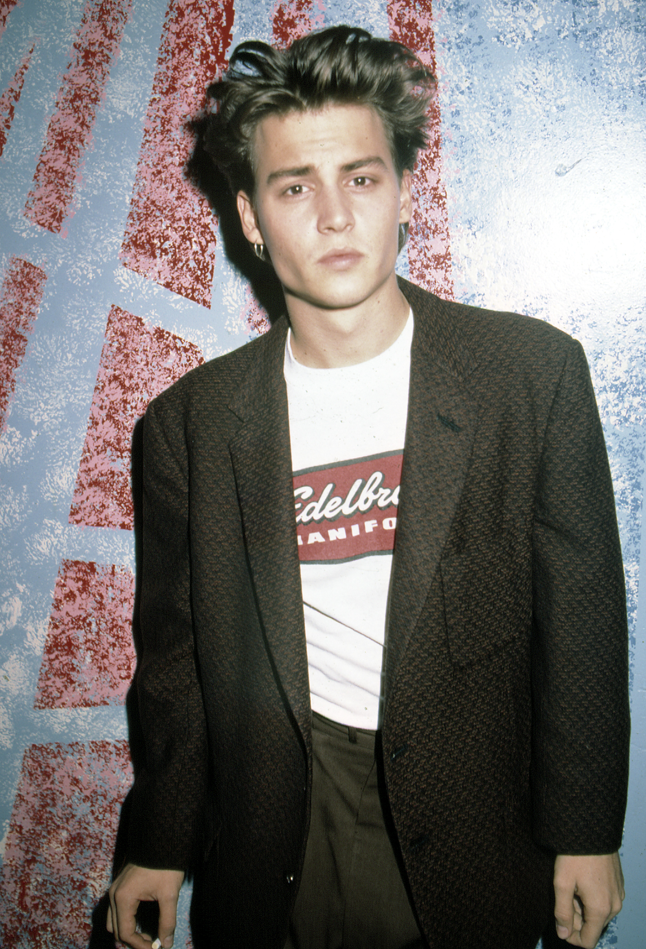 Johnny Depp en novembre 1987. | Source : Getty Images