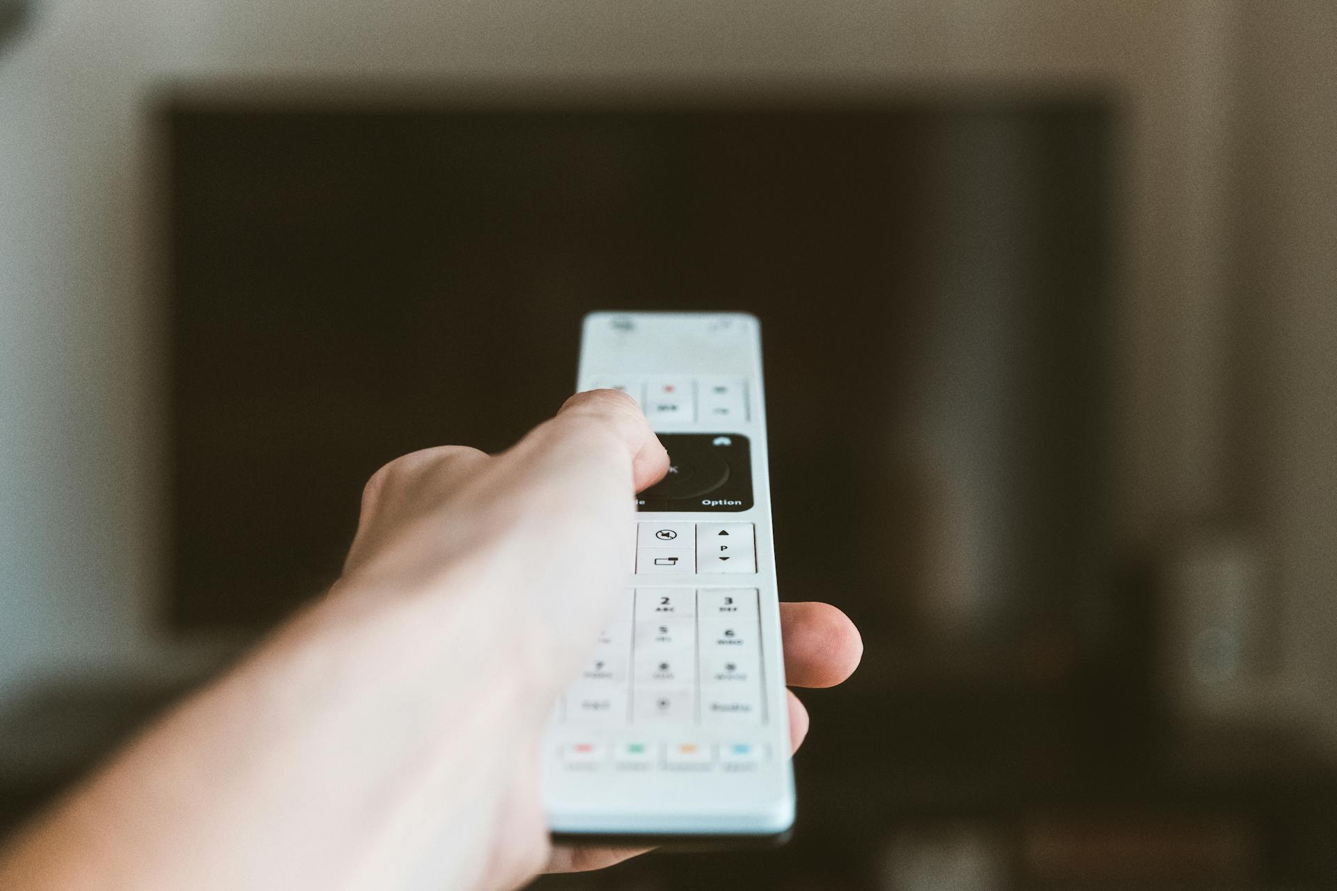 Un homme change de chaîne de télévision | Source : Pexels