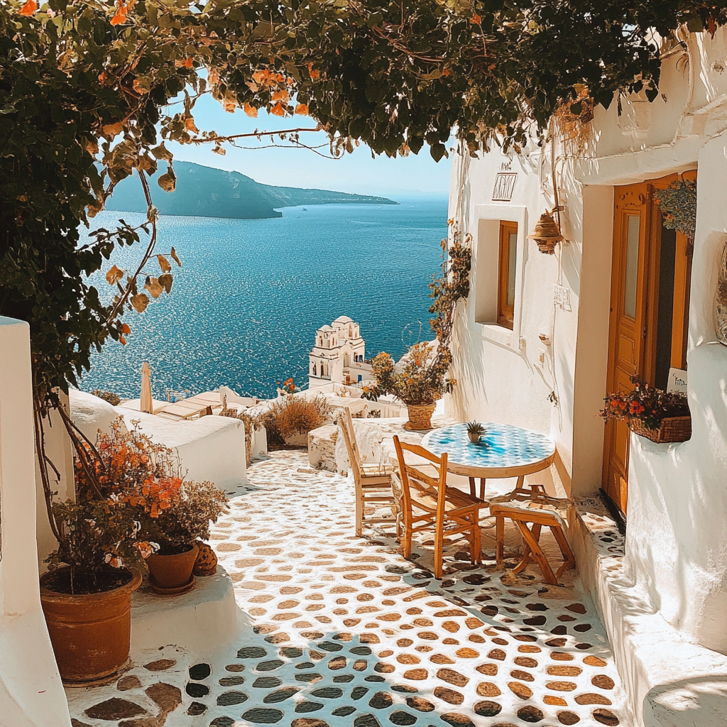 Une image inspirée de la Grèce | Source : Midjourney