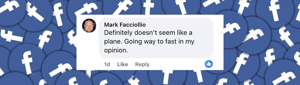 Commentaire d'un internaute concernant l'accident d'avion à Philadelphie | Source : Facebook/ABC7NY