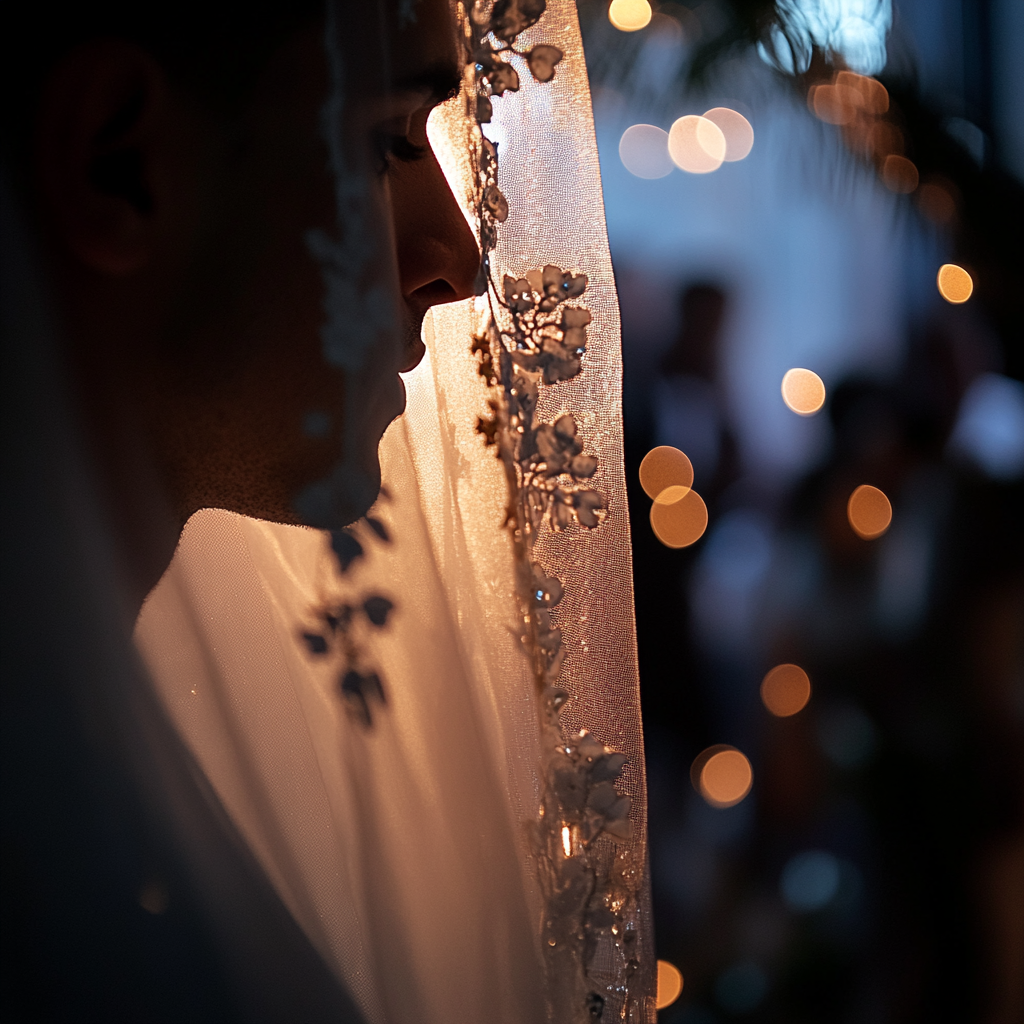 Man dressed as a bride | Source: Midjourney