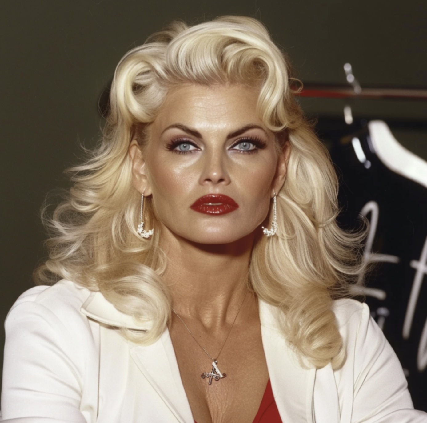 Image d'Anna Nicole Smith dans sa vieillesse | Source : Midjourney