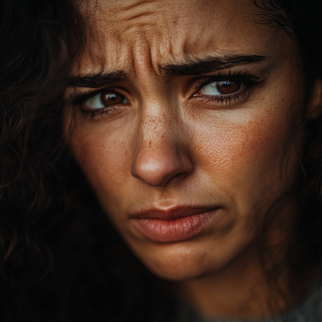 Une femme fronce les sourcils | Source : Midjourney