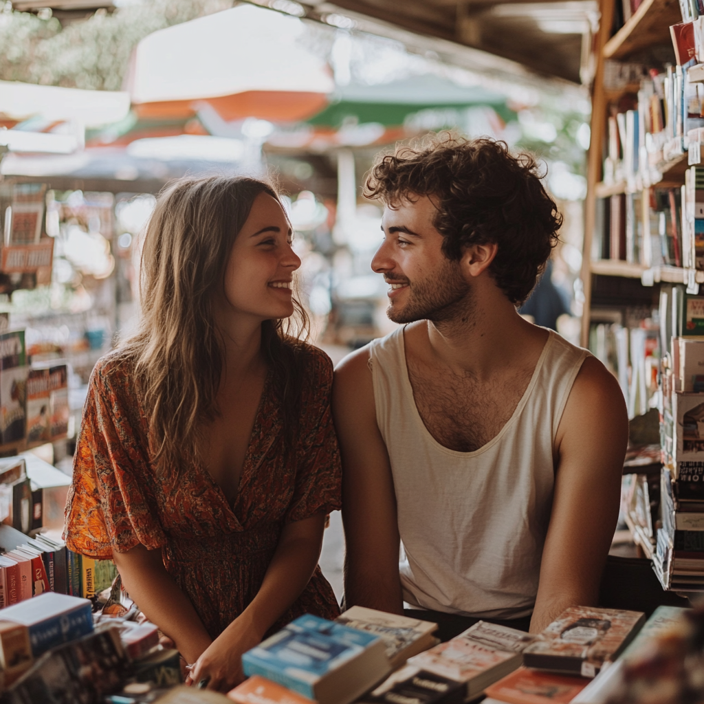 Un jeune couple | Source : Midjourney