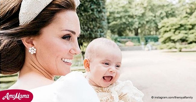 Le prince Louis et ses parents, le prince William et Kate Middleton