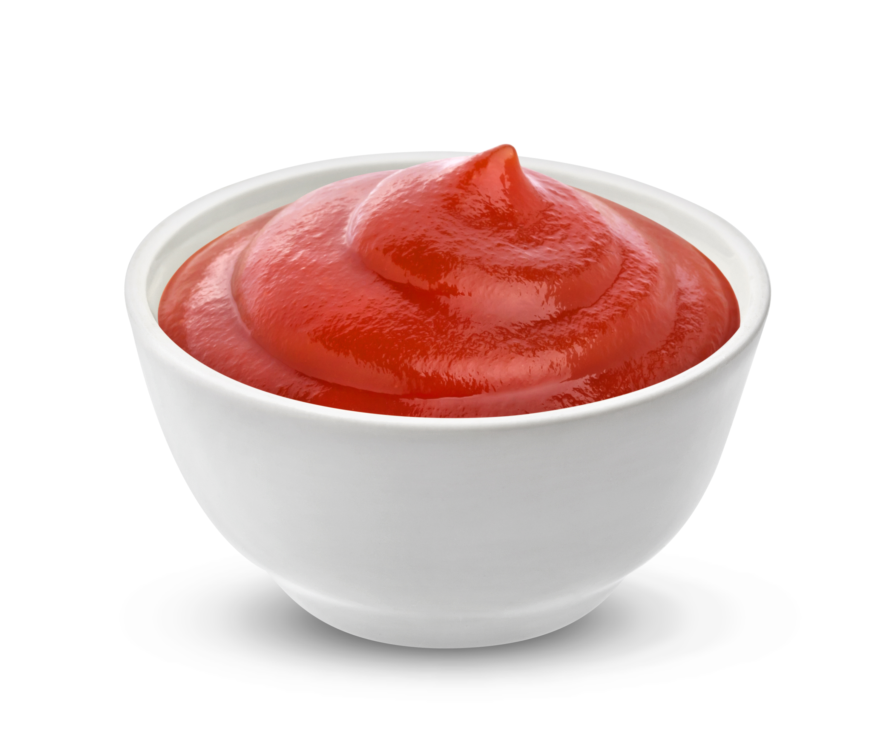 Un bol blanc rempli de ketchup | Source : Shutterstock