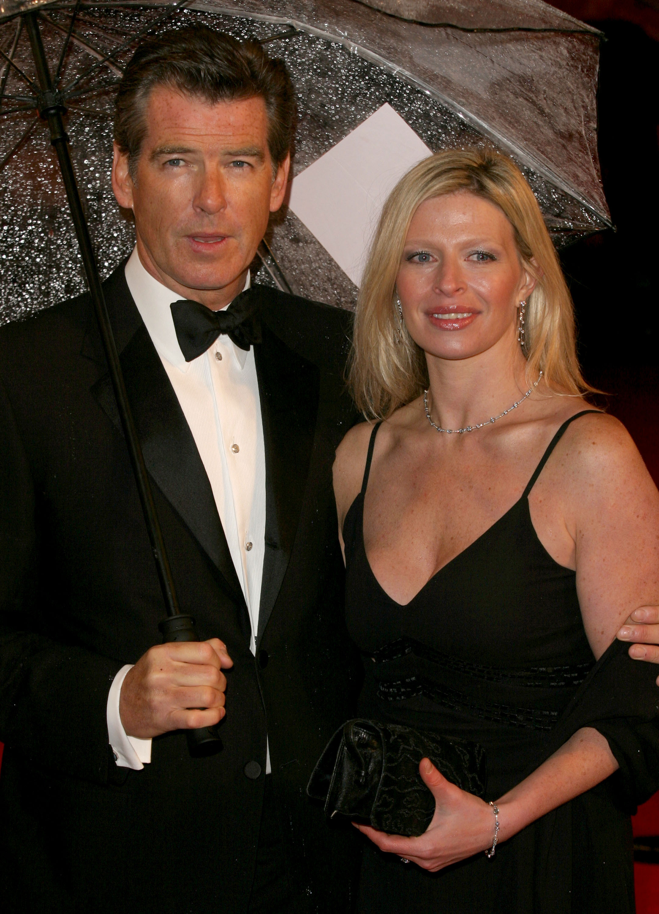 Pierce Brosnan et Charlotte Brosnan aux Orange British Academy Film Awards le 19 février 2006 | Source : Getty Images