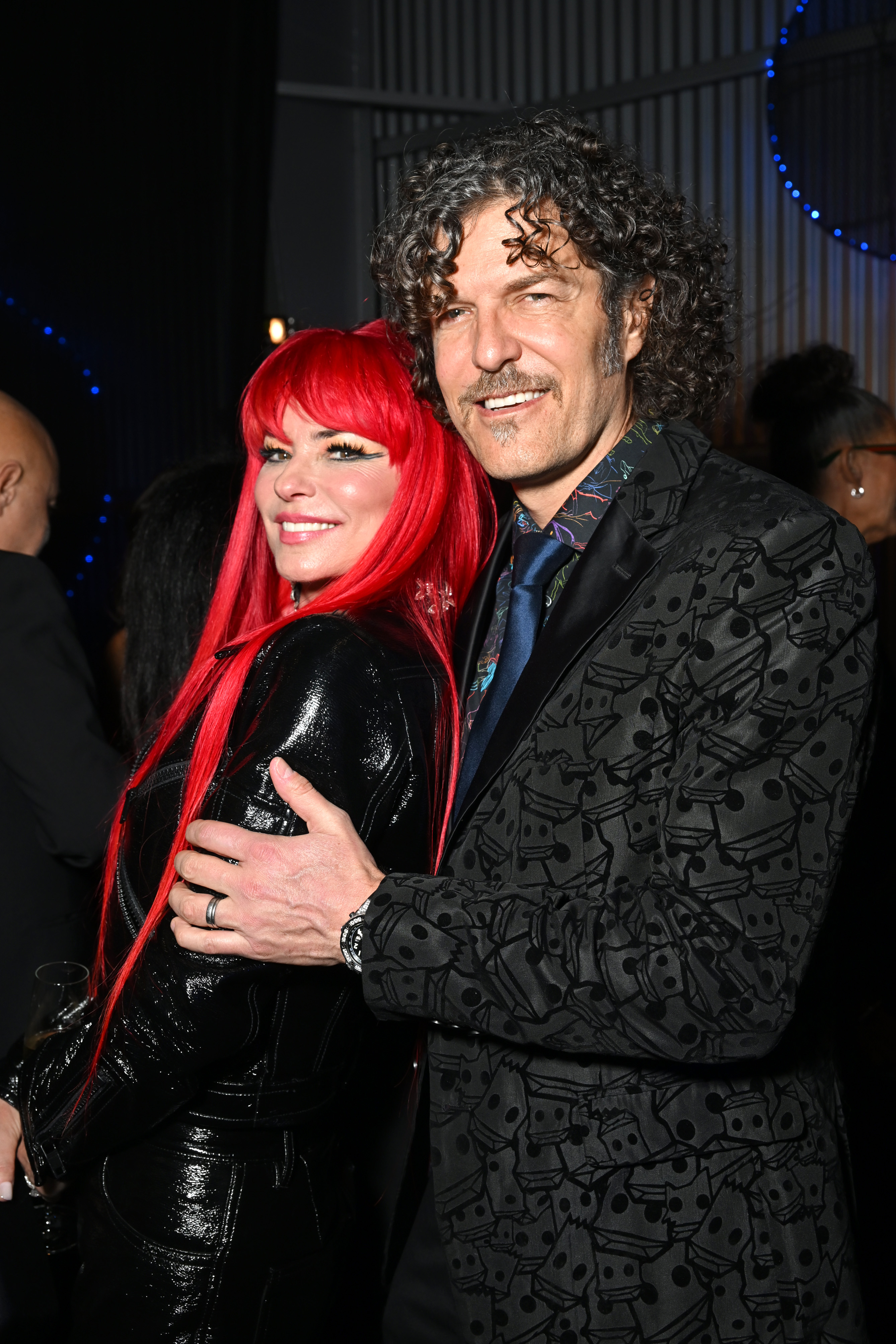 Shania Twain et Frédéric Thiébaud assistent à l'after party 2023 d'Universal Music Group aux Milk Studios Los Angeles le 5 février 2023 à Los Angeles, en Californie. | Source : Getty Images