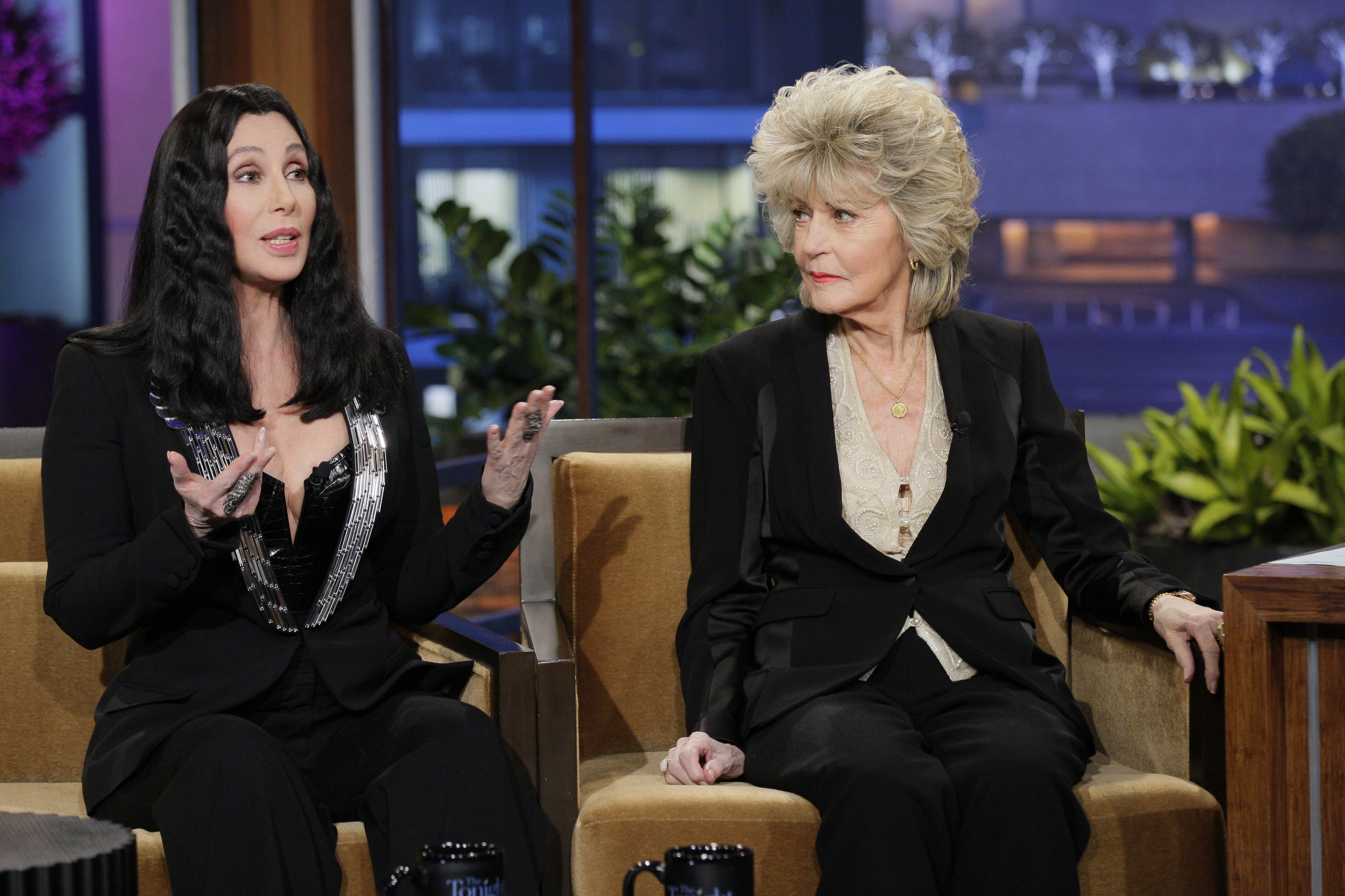 Cher et Georgia Holt apparaissent dans l'émission "The Tonight Show with Jay Leno" le 30 avril 2013 | Source : Getty Images