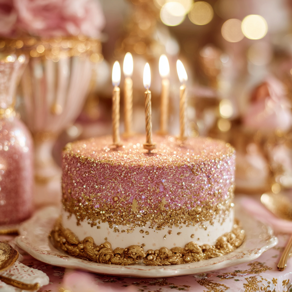 Un gâteau | Source : Midjourney