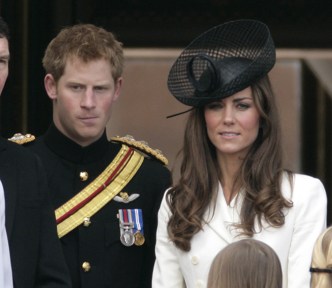 Le prince Harry et la princesse de Galles au palais de Buckingham en 2011 | Source : Getty Images