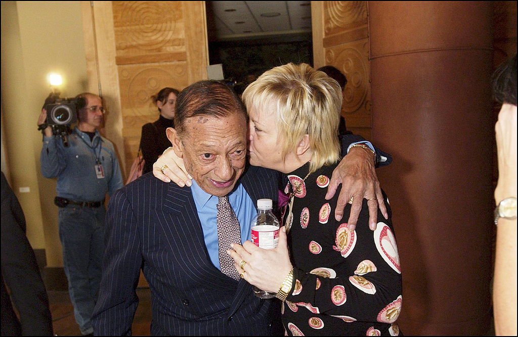 Henri Salvador et son épouse Catherine Salvador, en 2006.  | Photo : Getty Images