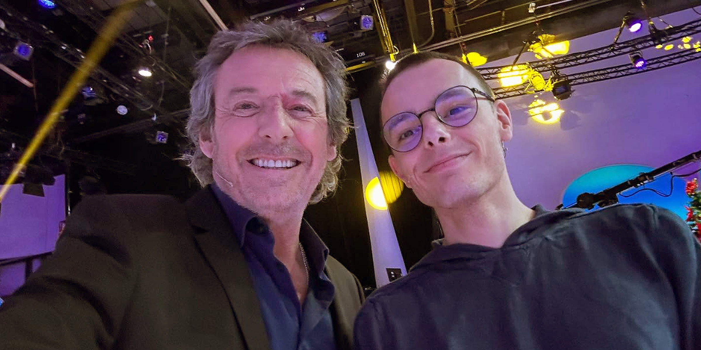 Jean-Luc Reichmann et Émilien | Source : Instagram @jean.luc.reichmann