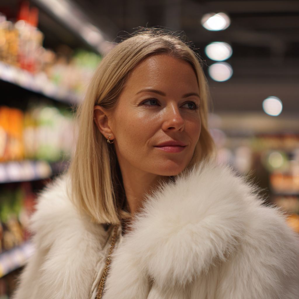 Une femme blonde suffisante | Source : Midjourney