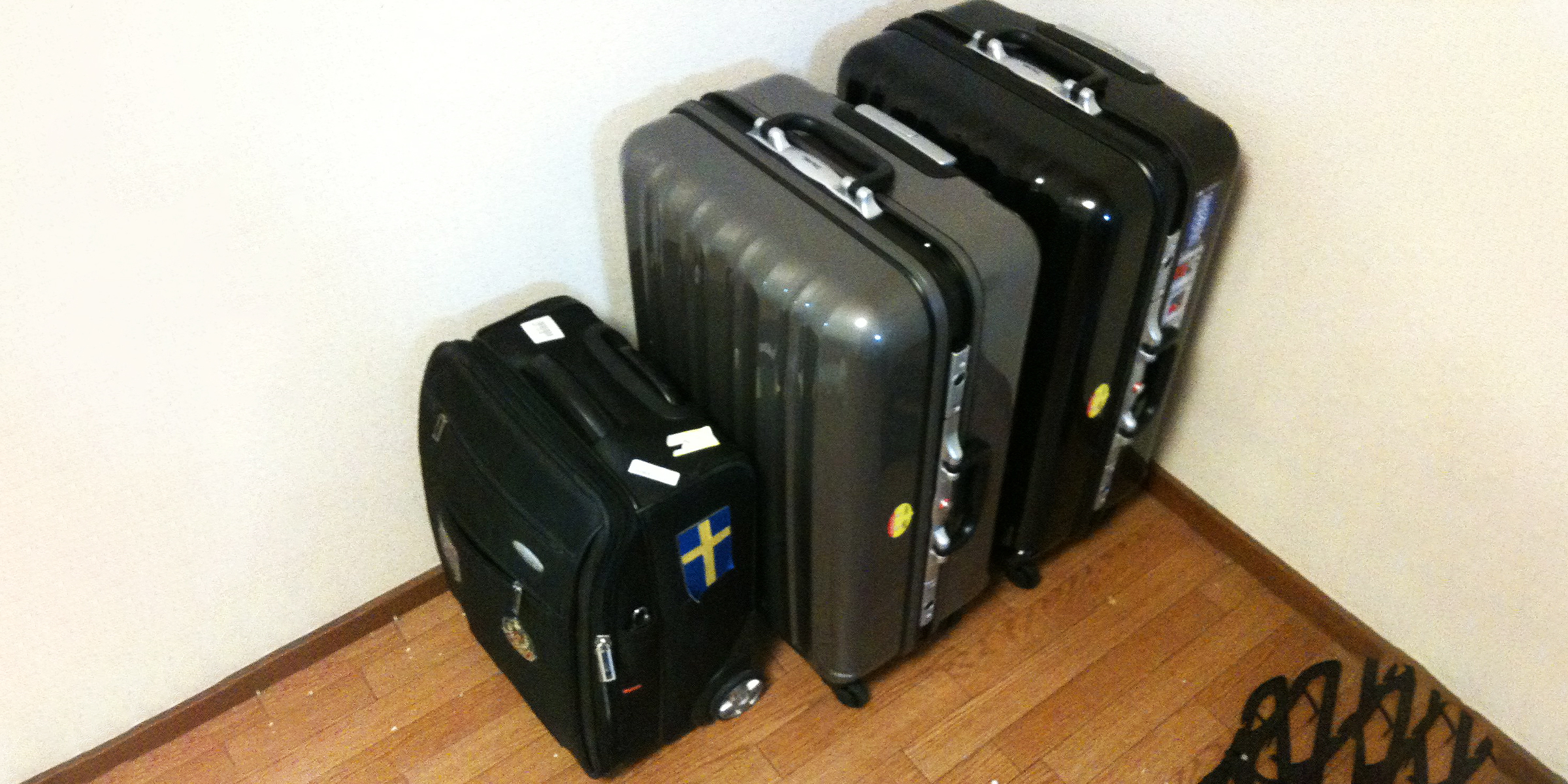 Trois valises | Source : Flickr.com/ (CC BY 2.0) par kalleboo