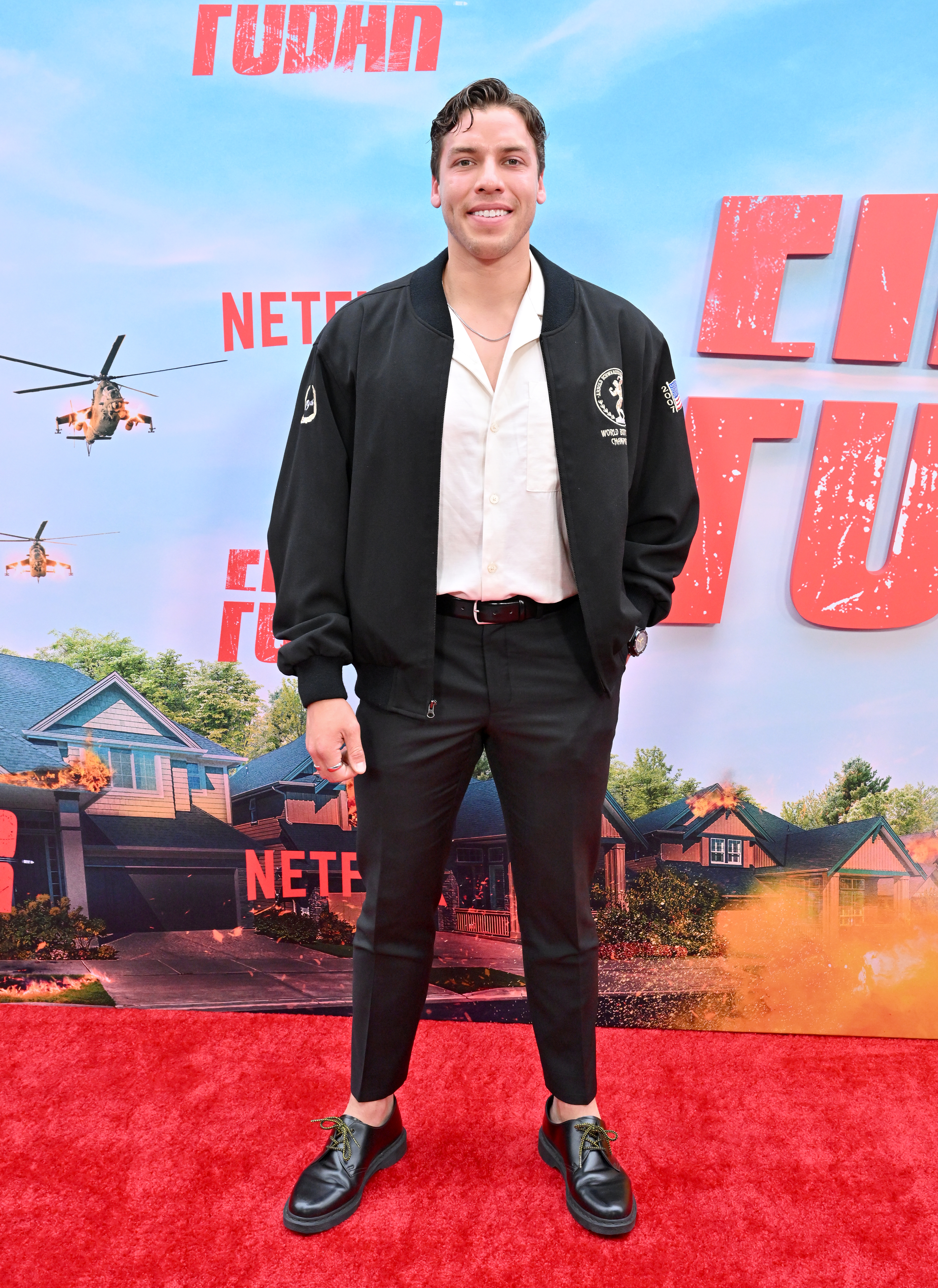 Joseph Baena à la première de "FUBAR" de Netflix à Los Angeles, le 22 mai 2023, à Los Angeles, Californie | Source : Getty Images