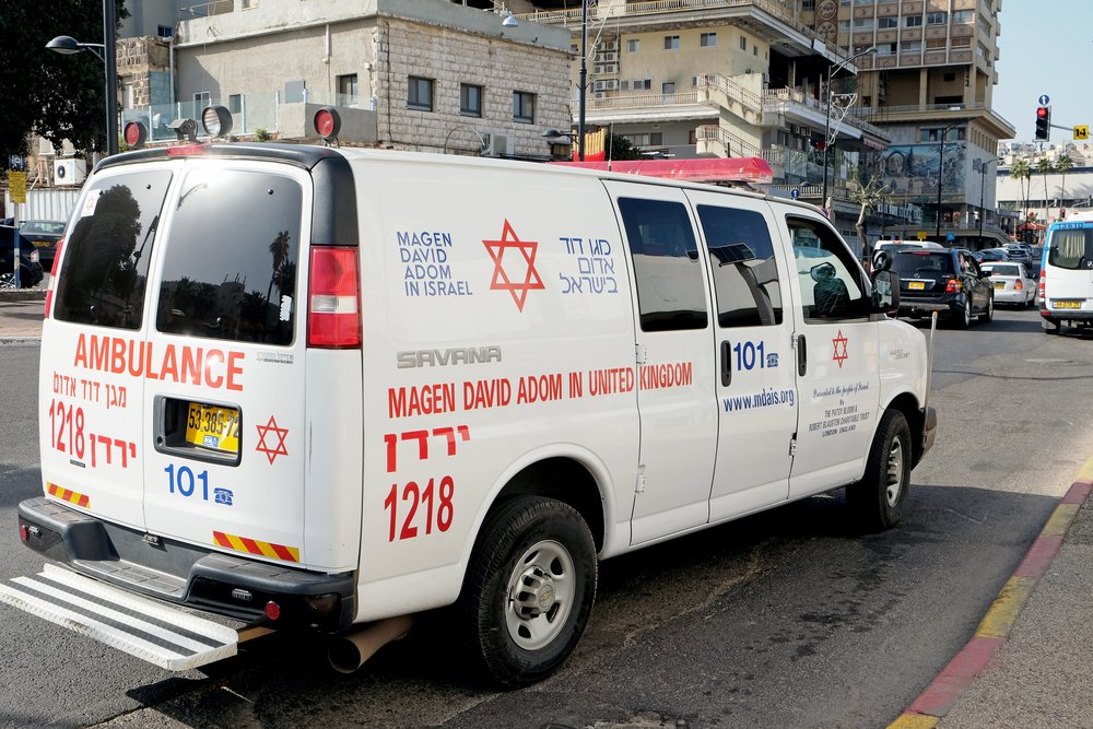 Une ambulance en Israël | Source : Shutterstock