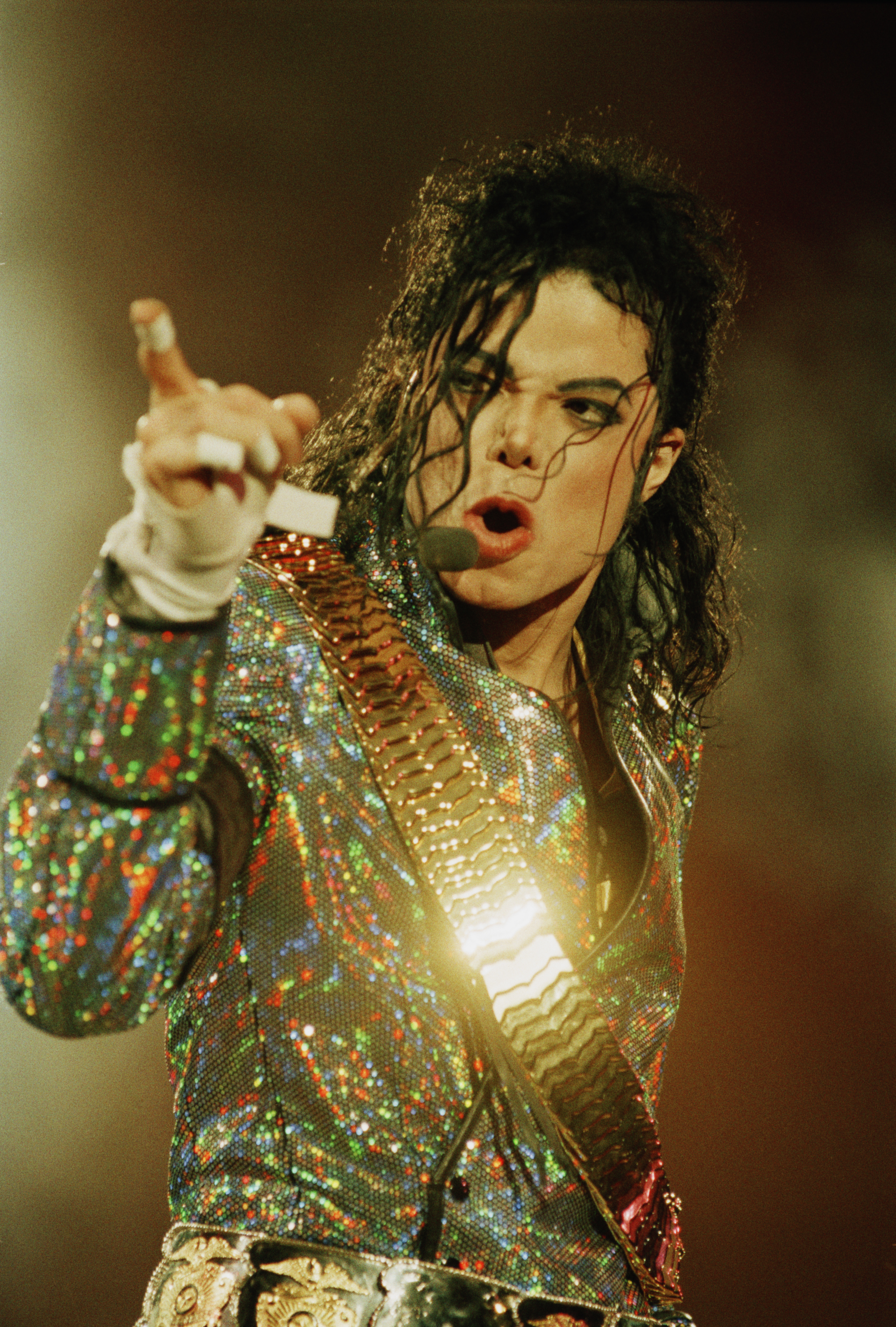 Michael Jackson se produit au stade de Wembley à Londres le 30 juillet 1992 | Source : Getty Images