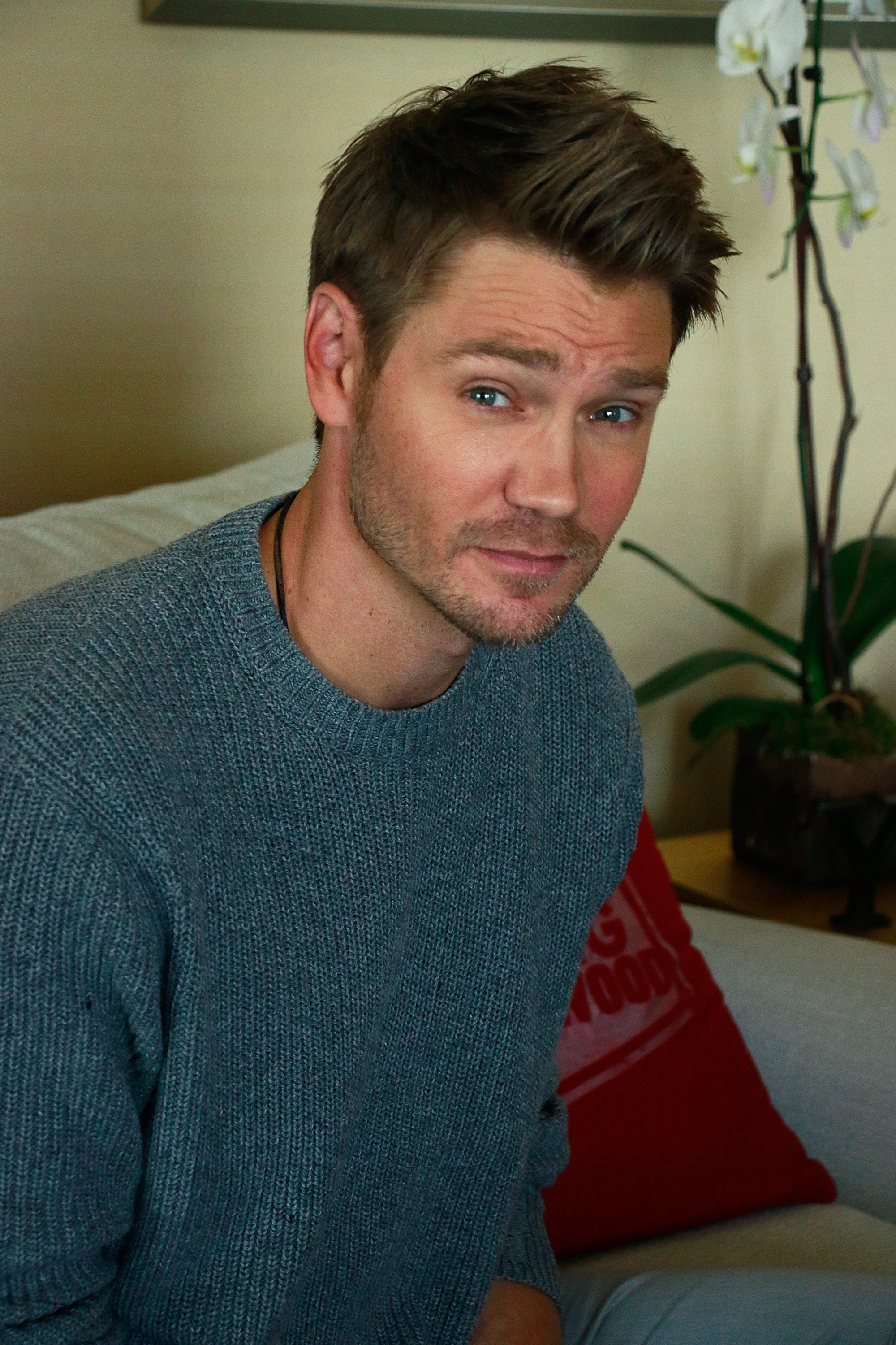 Chad Michael Murray visite le studio Young Hollywood le 15 novembre 2017, à Los Angeles, en Californie | Source : Getty Images