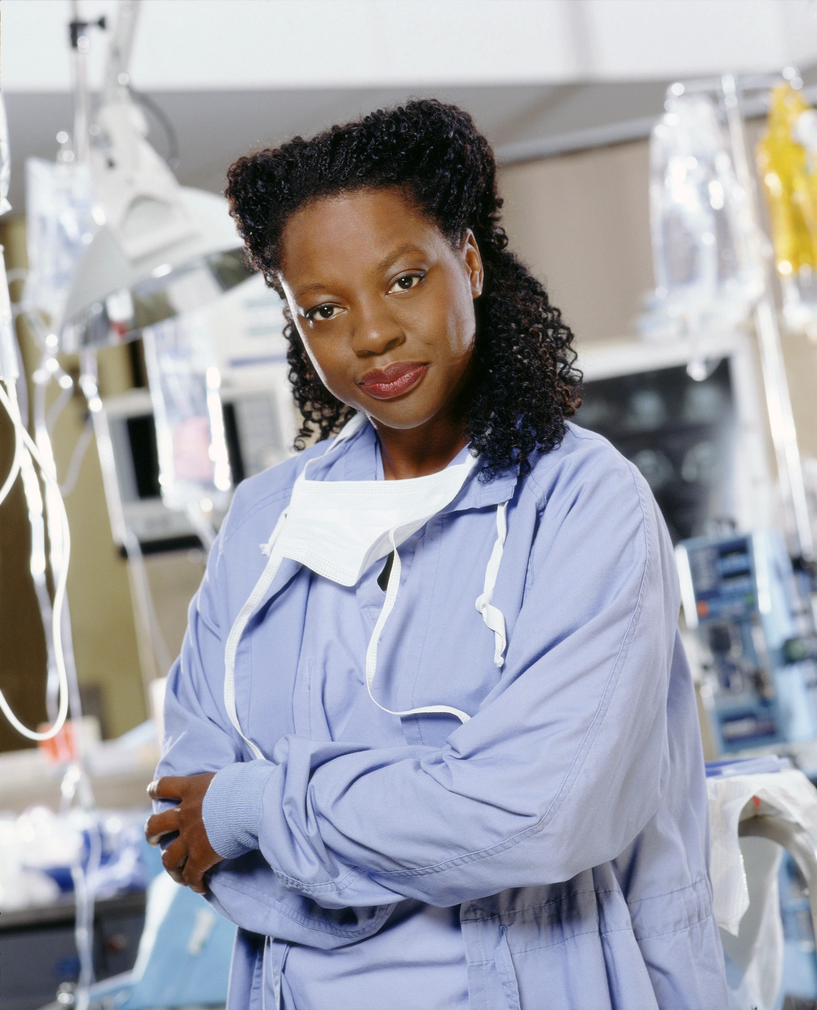 Viola Davis jouant le rôle de l'infirmière Lynette Peeler dans "La Cité des anges" en 1999 | Source : Getty Images