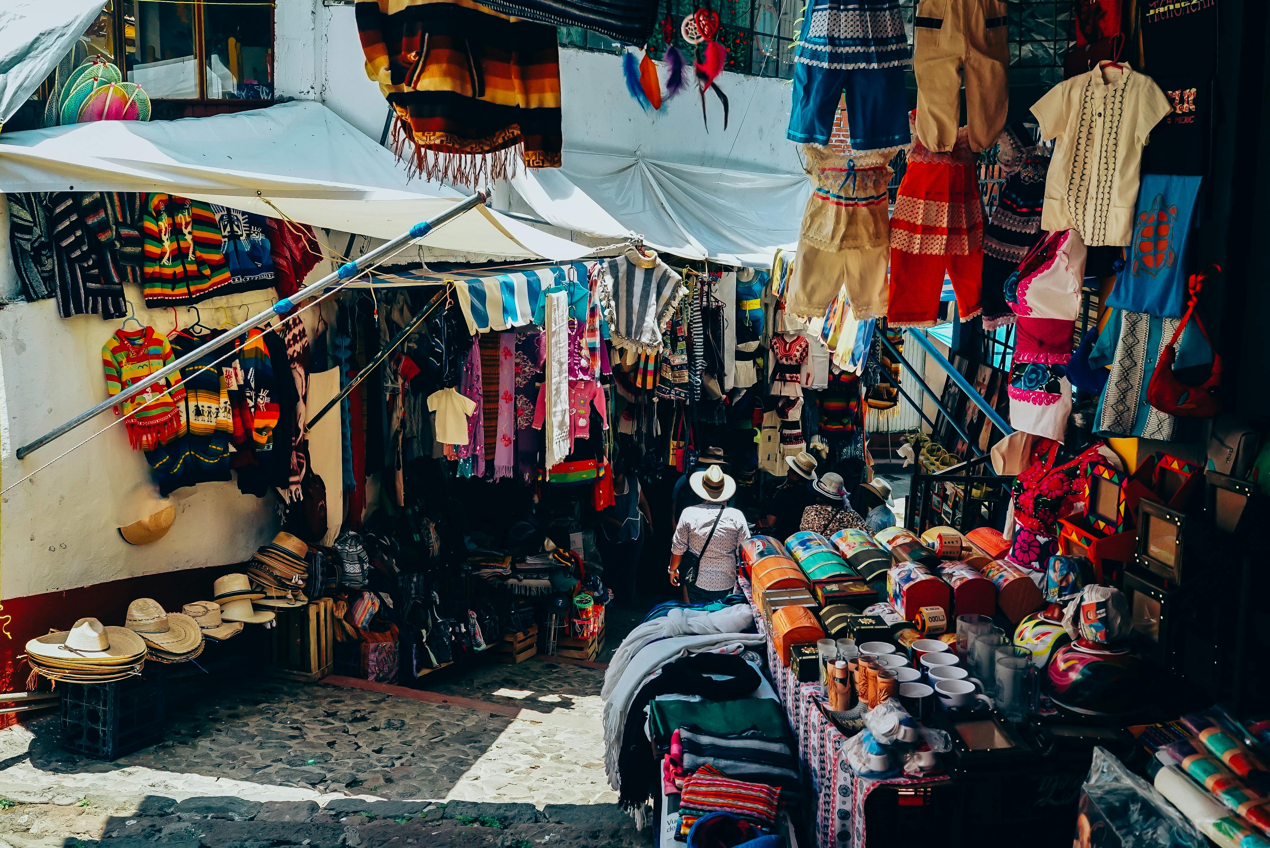 Un marché aux puces | Source : Pexels