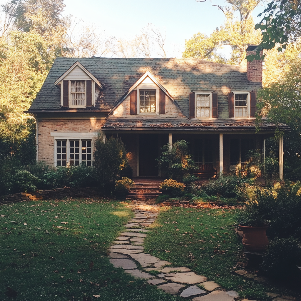 L'extérieur d'une maison | Source : Midjourney