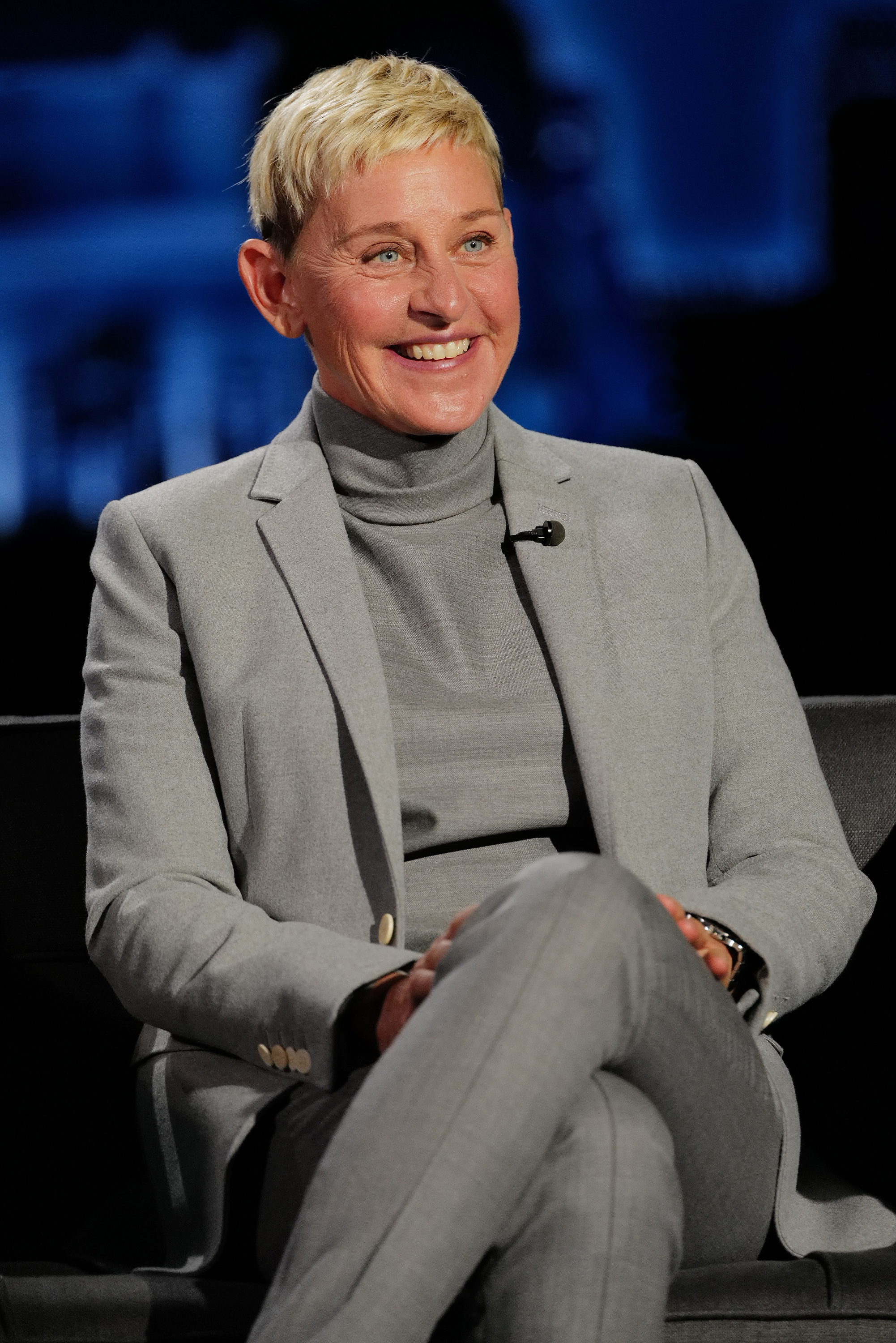 Ellen DeGeneres lors de l'émission Jimmy Kimmel Live, le 20 avril 2021. | Source : Getty Images